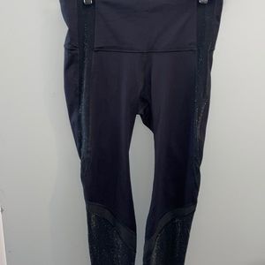 Black sparkly leggings